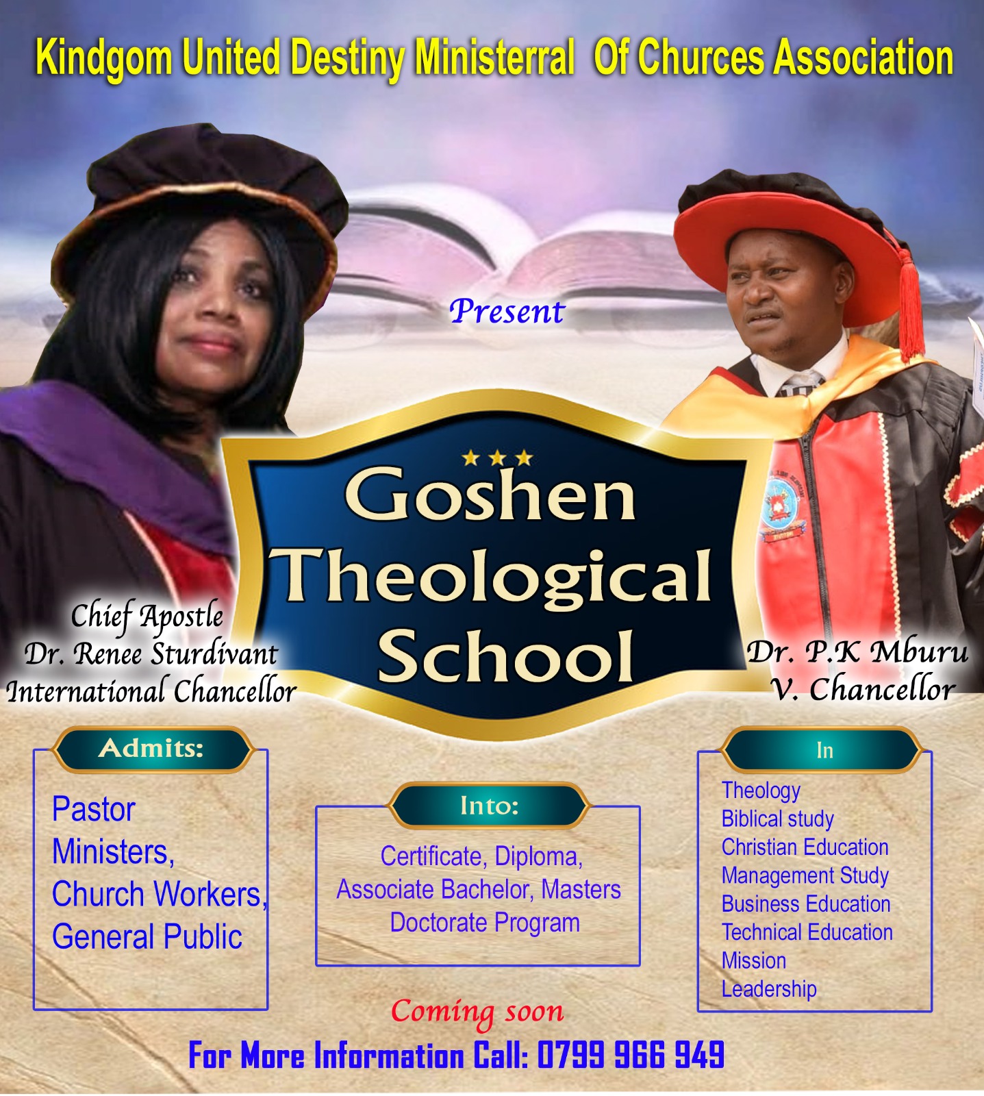 Goshen School Advert